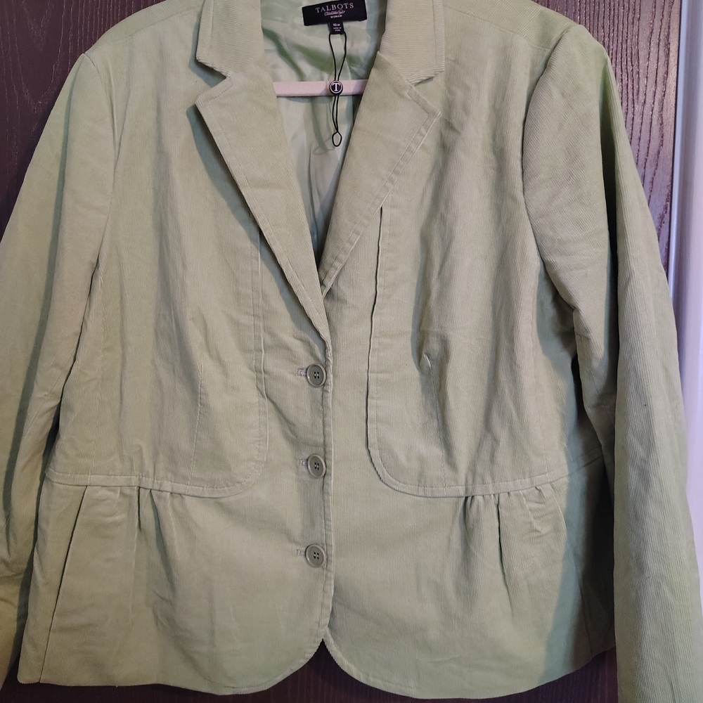 Women's Green Blazer Jacket